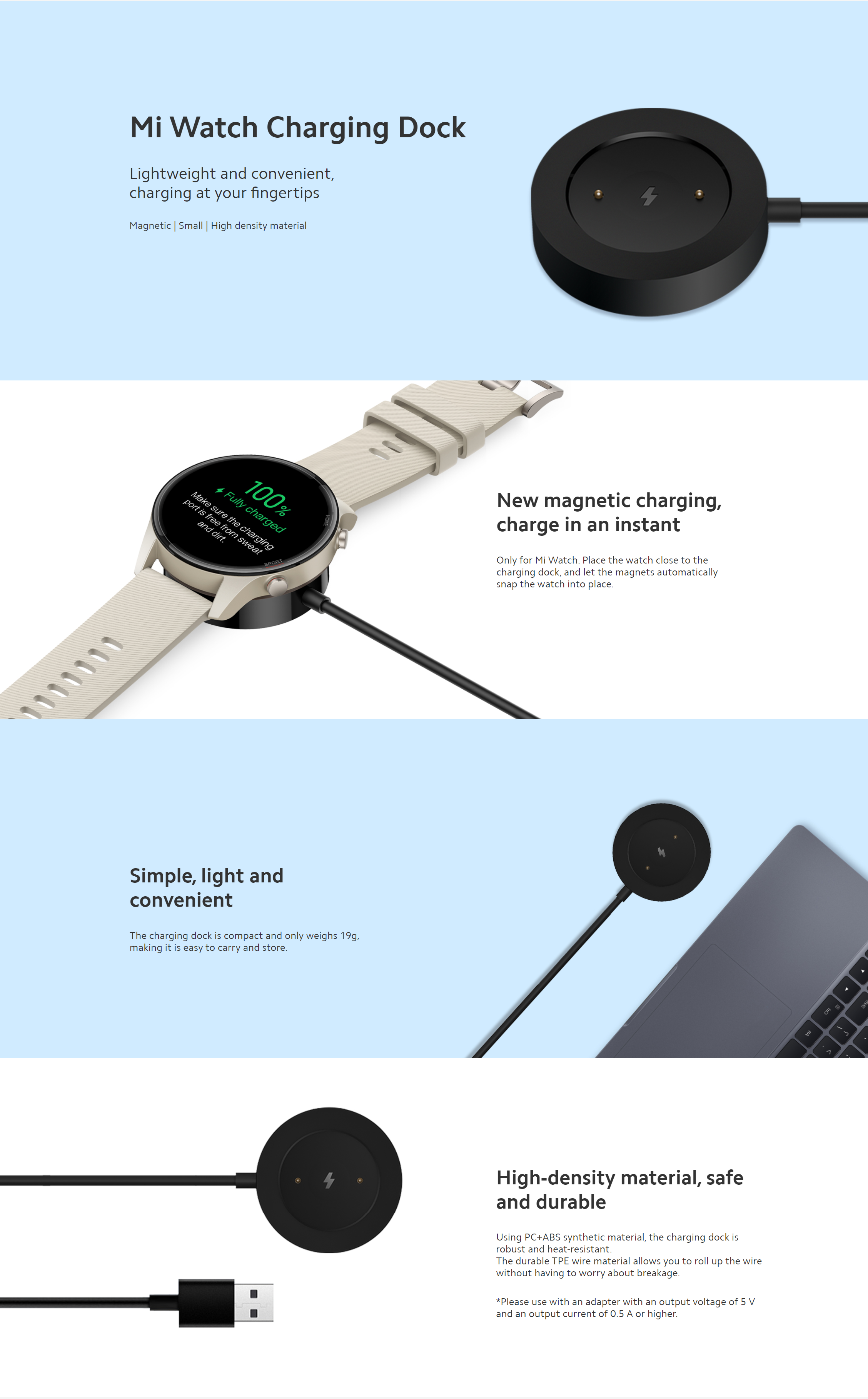 Mi Watch Charging Dock